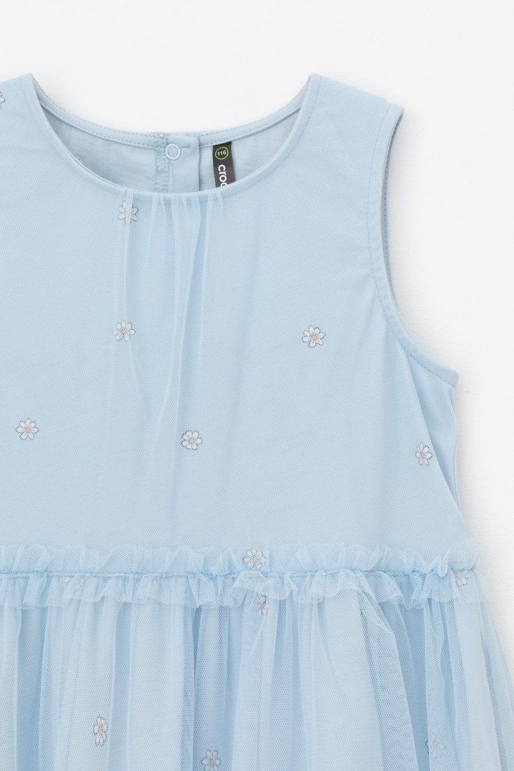 Платье для девочки, артикул: КР 5734-1, цвет: голубой, фото 6