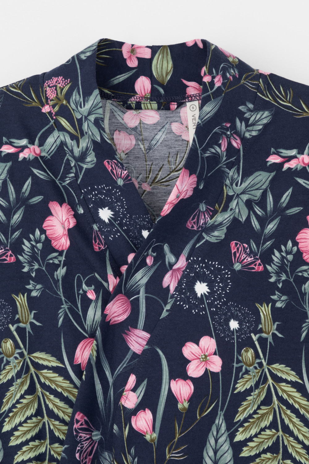 Халаты женские для мам, артикул: Е 50021, цвет: синий, фото 6