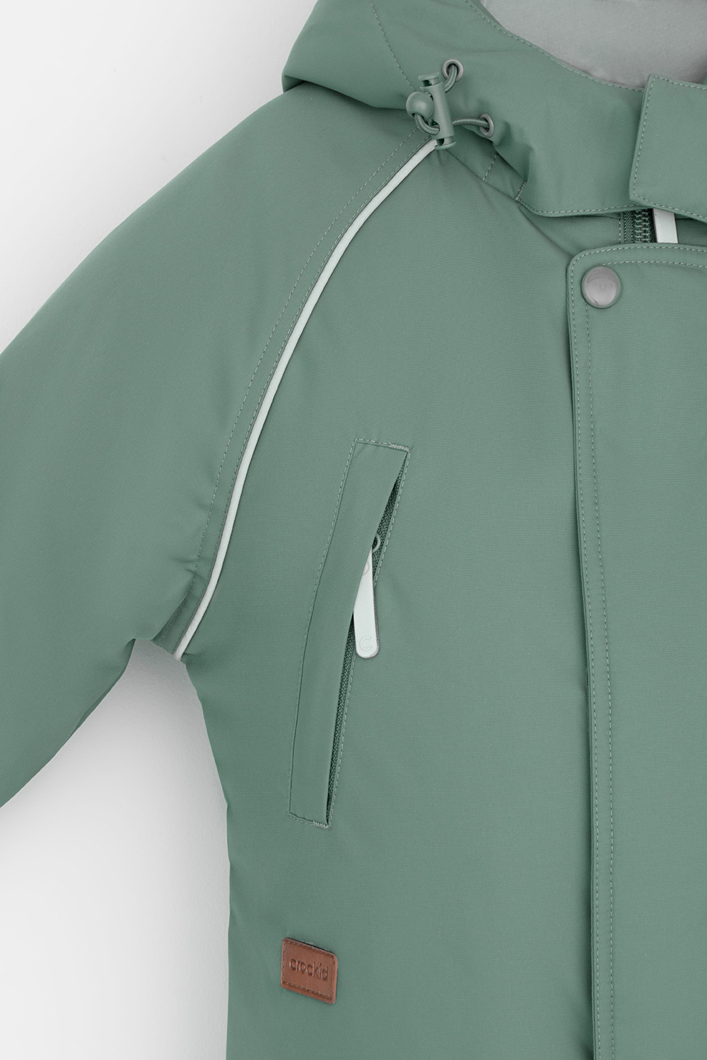 Комбинезоны утепленные для мальчика, артикул: ВК 60118/4 ГР, цвет: зеленый, фото 6