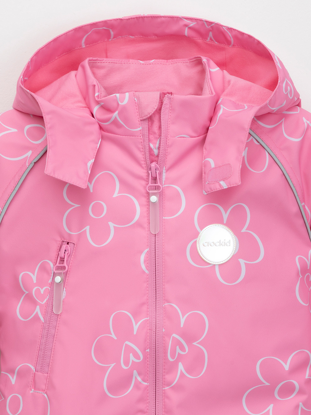 Комбинезоны утепленные для девочки, артикул: ВК 60088/н/20 Ал, цвет: розовый, фото 6