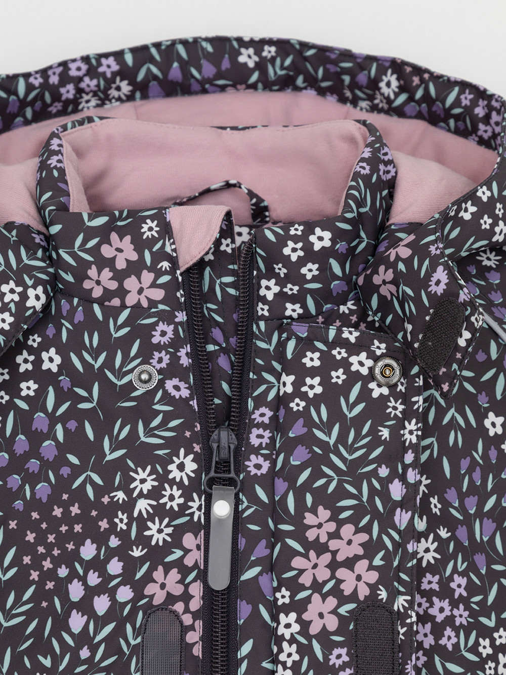 Комбинезоны утепленные для девочки, артикул: ВК 60085/н/50 Ал, цвет: коричневый, фото 6