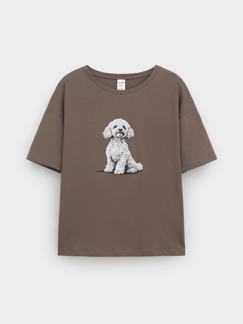 Пижама для девочки, артикул: МП 1657-1, цвет: коричневый, фото 6