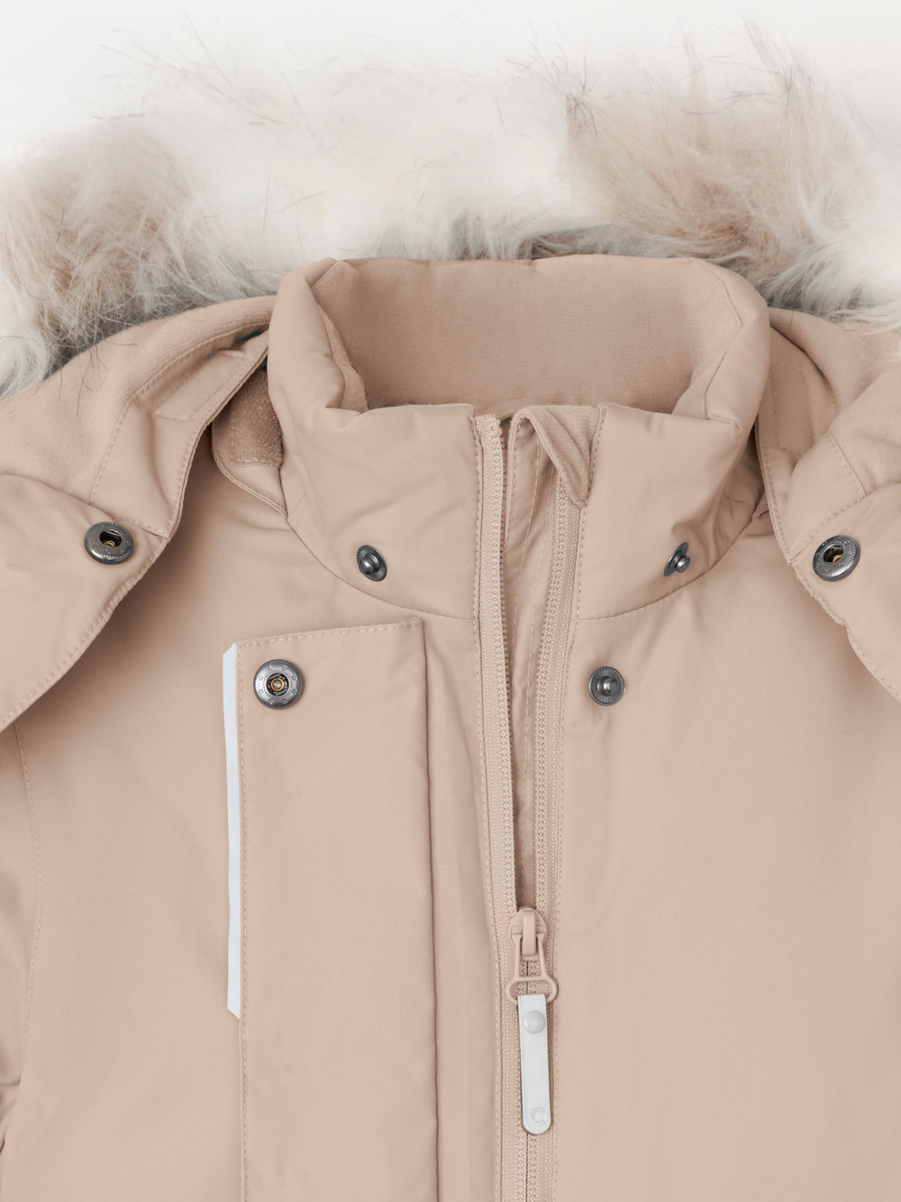 Куртка для девочки, артикул: ВК 38112/4 ГР, цвет: светло-бежевый, фото 6