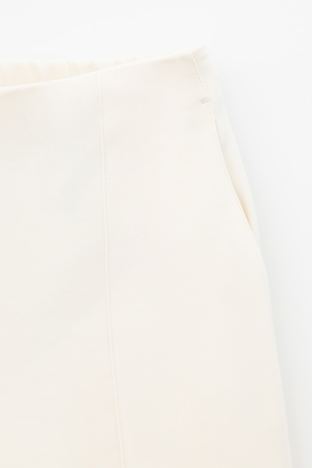 Брюки женские для мам, артикул: ЕВТ 4071, цвет: светло-бежевый, фото 6