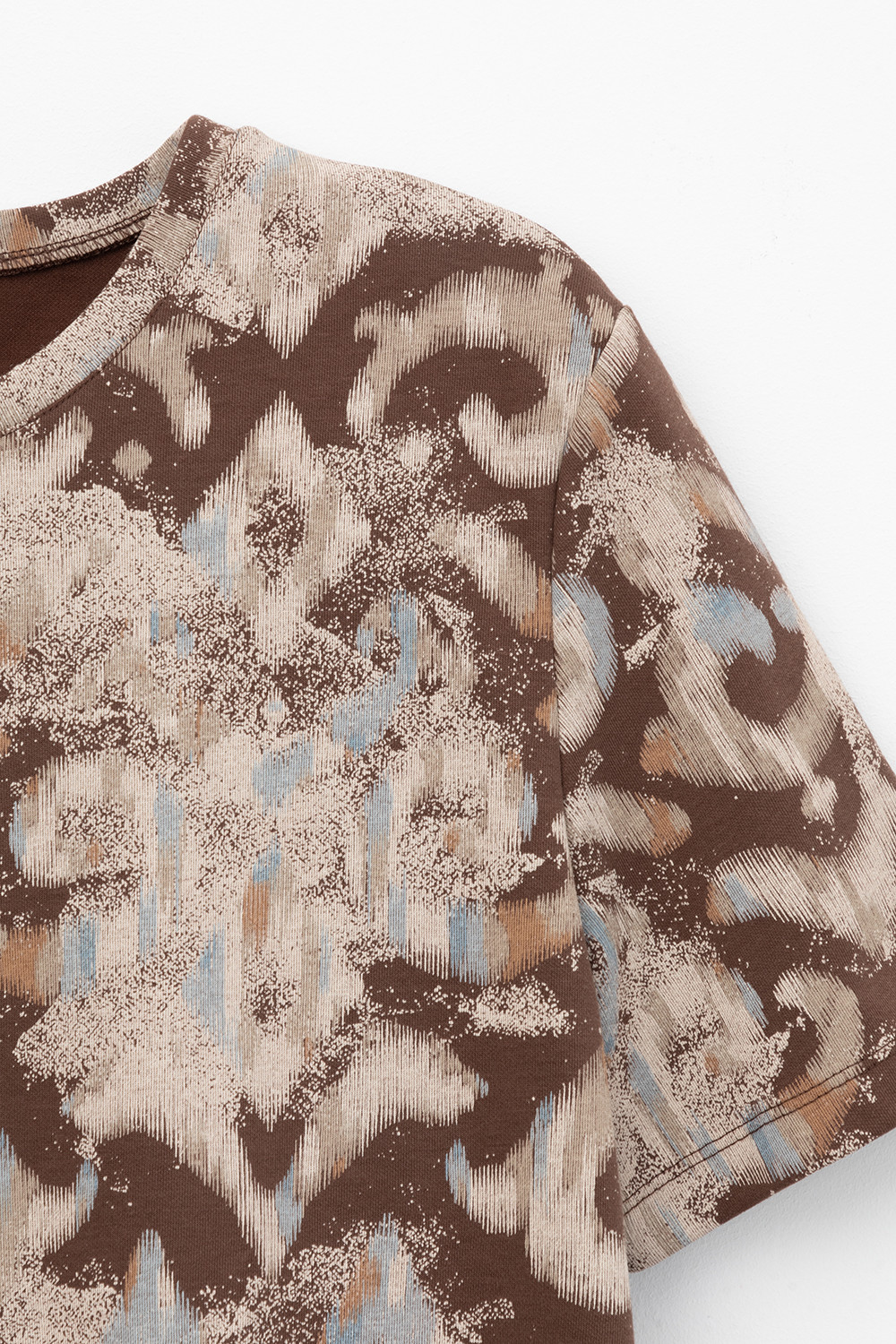 Футболки женские для мам, артикул: ЕВТ 3231, цвет: кофейный, фото 6