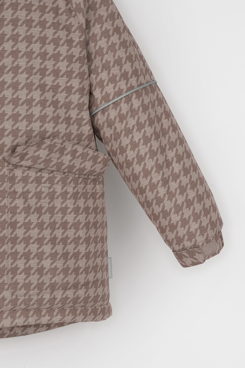 Куртка для девочки, артикул: ВК 38113/н/1 ГР, цвет: бежевый, фото 6