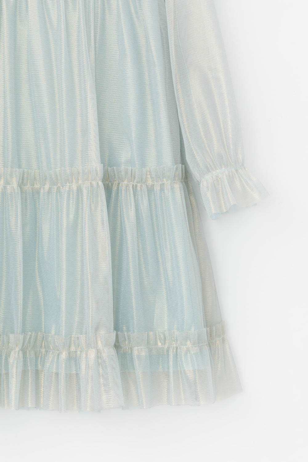 Платье для девочки, артикул: К 5855, цвет: голубой, фото 6