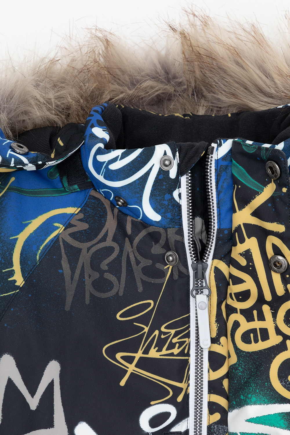 Комбинезоны утепленные для мальчика, артикул: ВК 60120/н/7 ГР, цвет: черный3, фото 6