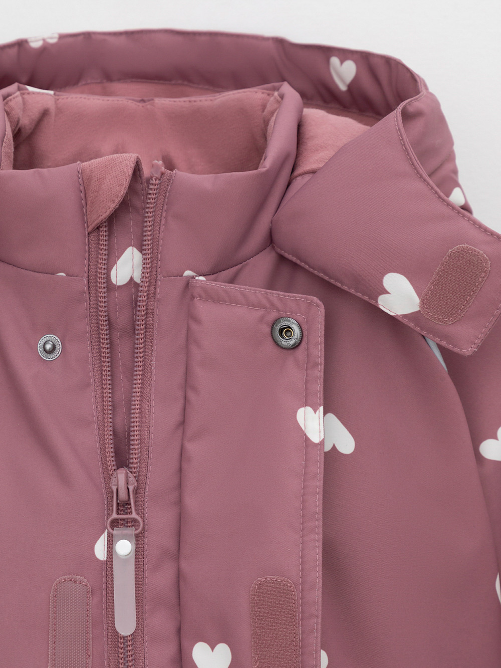 Комбинезоны утепленные для девочки, артикул: ВК 60085/н/46 Ал, цвет: розовый, фото 6