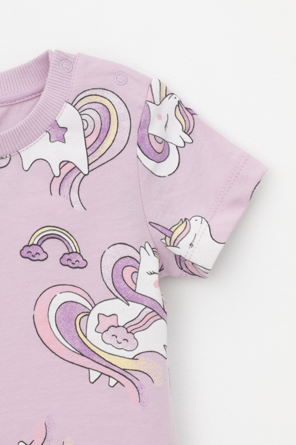 Футболка для девочки, артикул: КР 302686, цвет: фиолетовый, фото 6