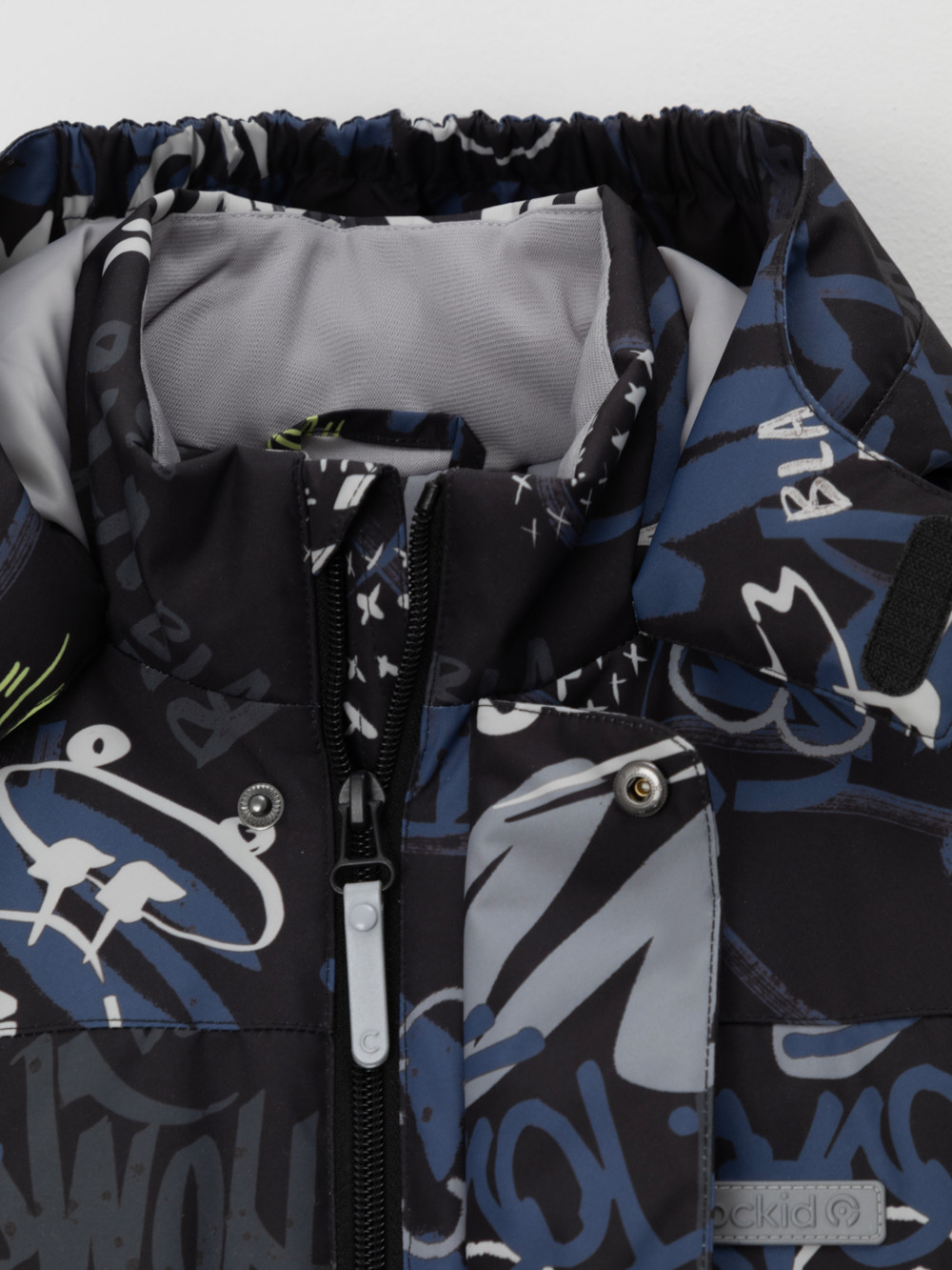 Комбинезоны утепленные для мальчика, артикул: ВК 60069/н/9 УЗГ, цвет: темно-серый, фото 6