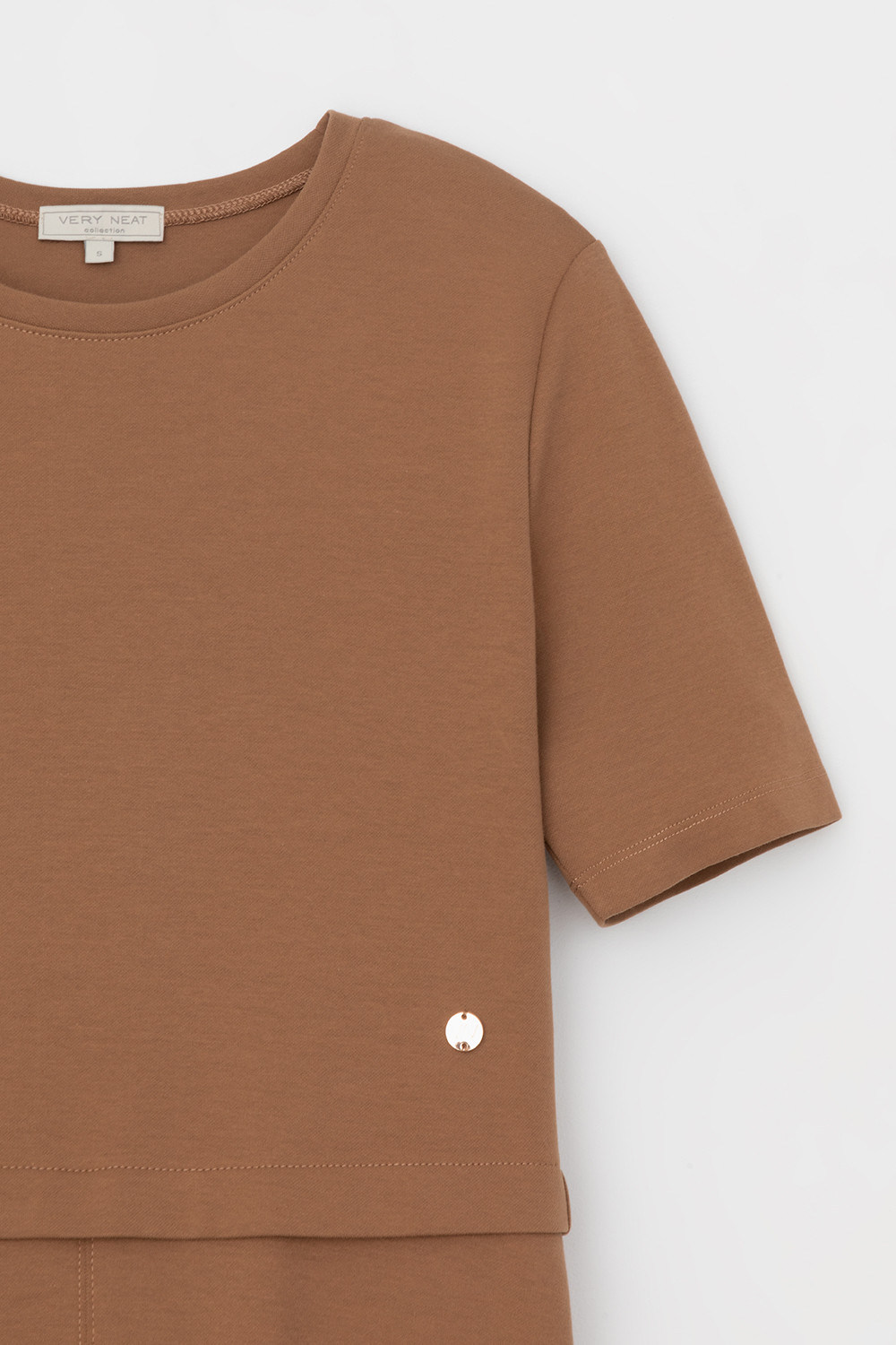 Платья женские для мам, артикул: ЕВТ 5058, цвет: коричневый, фото 6