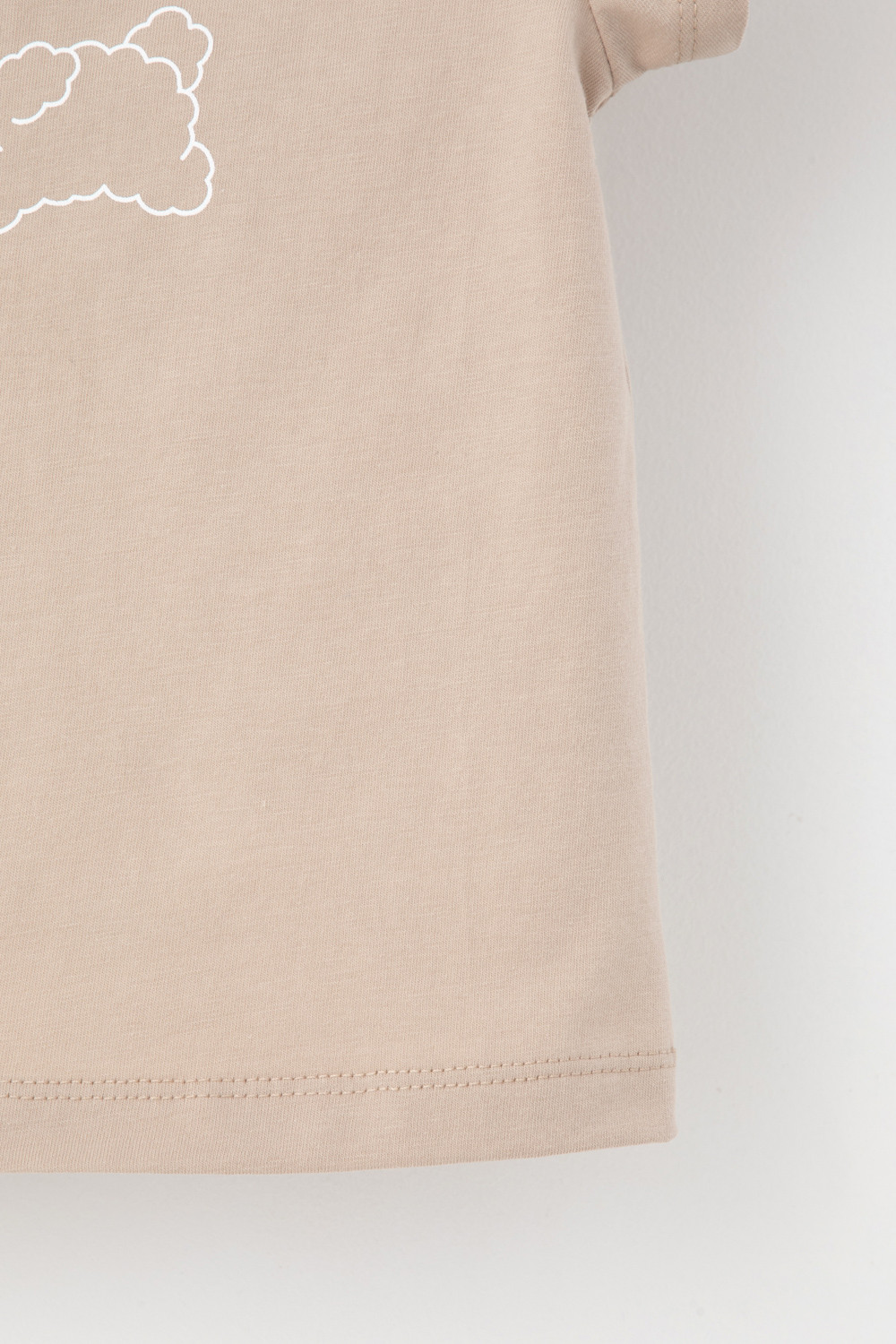 Футболка для девочки, артикул: КР 302548, цвет: бежевый, фото 6