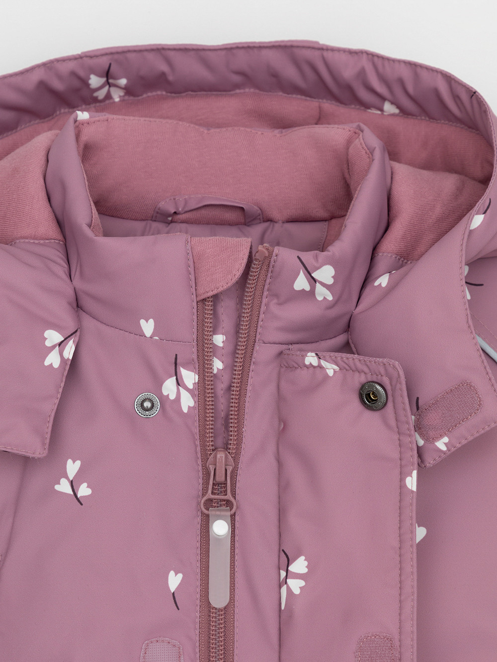 Комбинезоны утепленные для девочки, артикул: ВК 60085/н/51 Ал, цвет: бордовый, фото 6