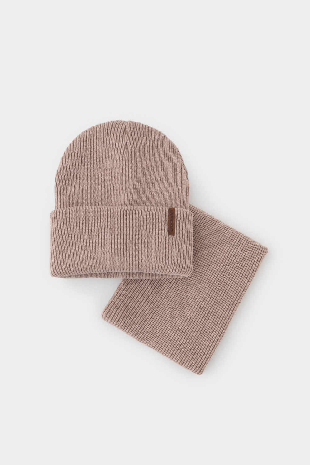 Комплекты вязаные, артикул: КВ 22016/ш, цвет: бежевый, фото 6