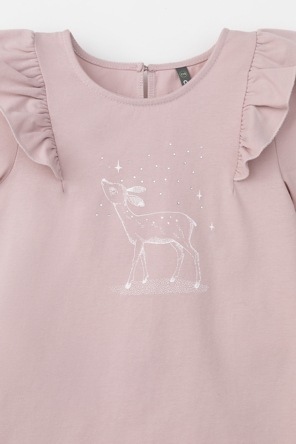 Блузка для девочки, артикул: КР 5904, цвет: розовый, фото 6