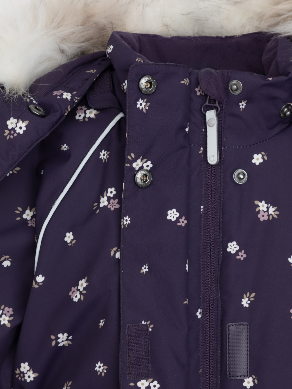 Комбинезоны утепленные для девочки, артикул: ВК 60098/н/11 ГР, цвет: бордовый, фото 6