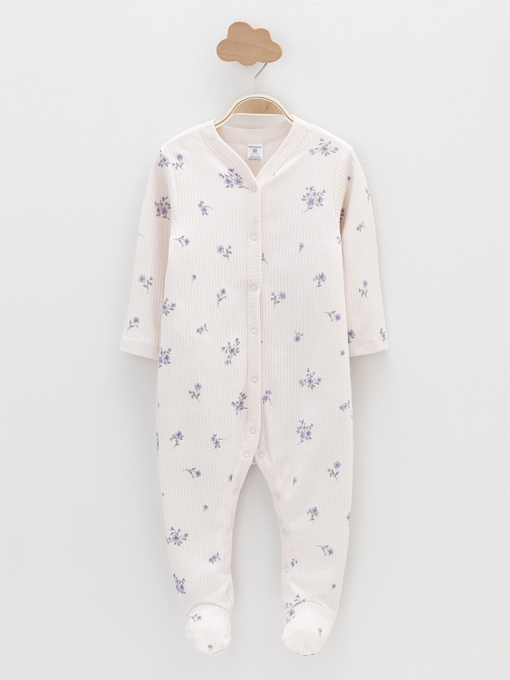 Комбинезон для новорожденных, артикул: К 6523-2уп, цвет: фиолетовый, фото 6