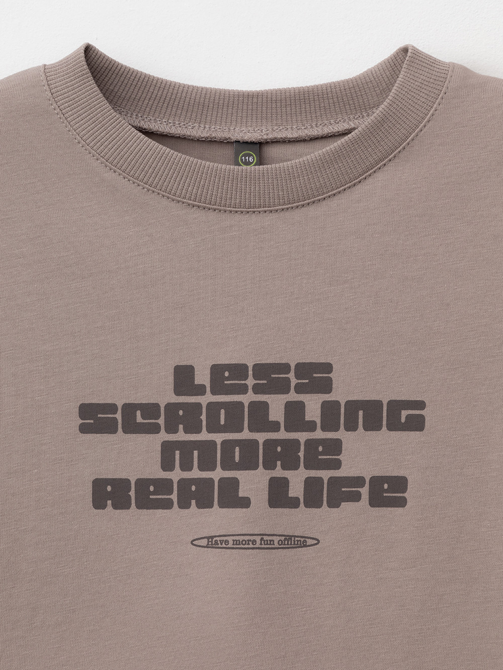 Лонгсливы для мальчика, артикул: МП 302892, цвет: коричневый, фото 6