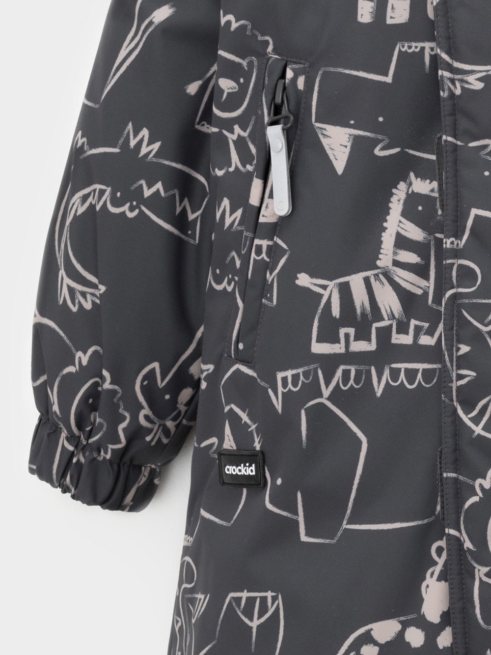 Комбинезоны утепленные для мальчика, артикул: ВК 60085/н/75 Ал, цвет: темно-серый, фото 6