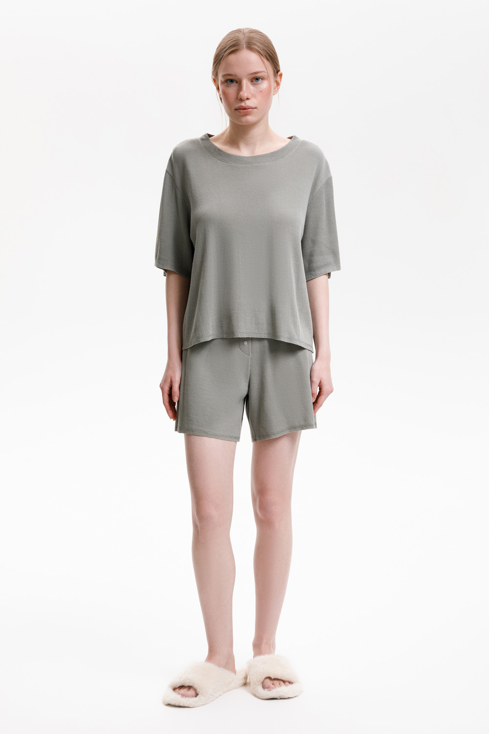 Комплекты для дома для мам, артикул: Е 20149, цвет: зеленый, фото 6