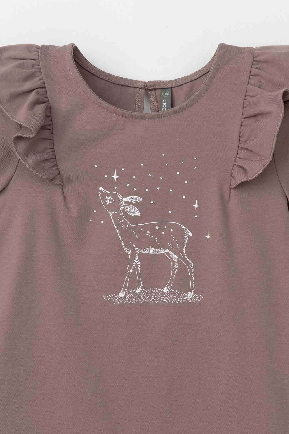 Блузка для девочки, артикул: КР 5904, цвет: коричневый, фото 6