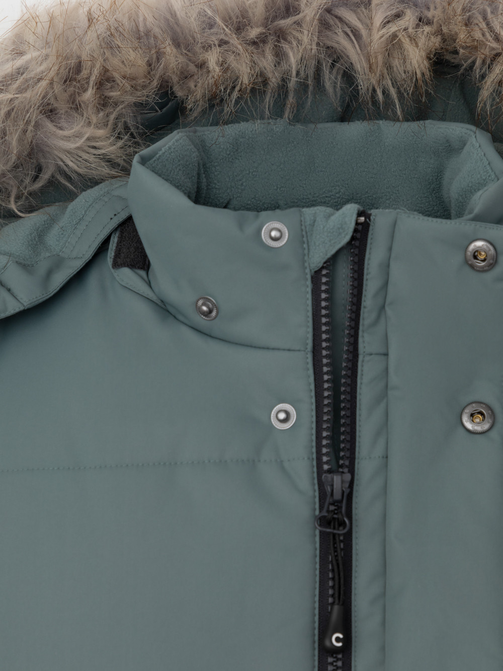 Пальто, плащи для мальчика, артикул: ВК 36110/2 ГР, цвет: зеленый, фото 6