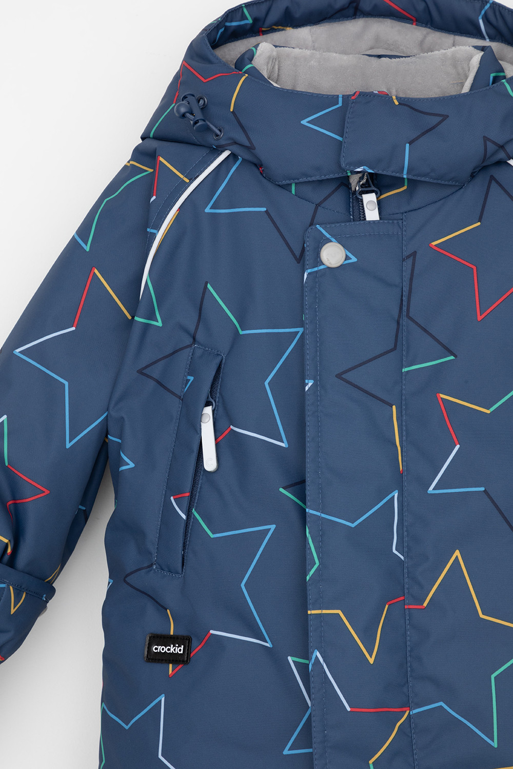 Комбинезоны утепленные для мальчика, артикул: ВК 60113/н/12 УЗГ, цвет: темно-синий, фото 6