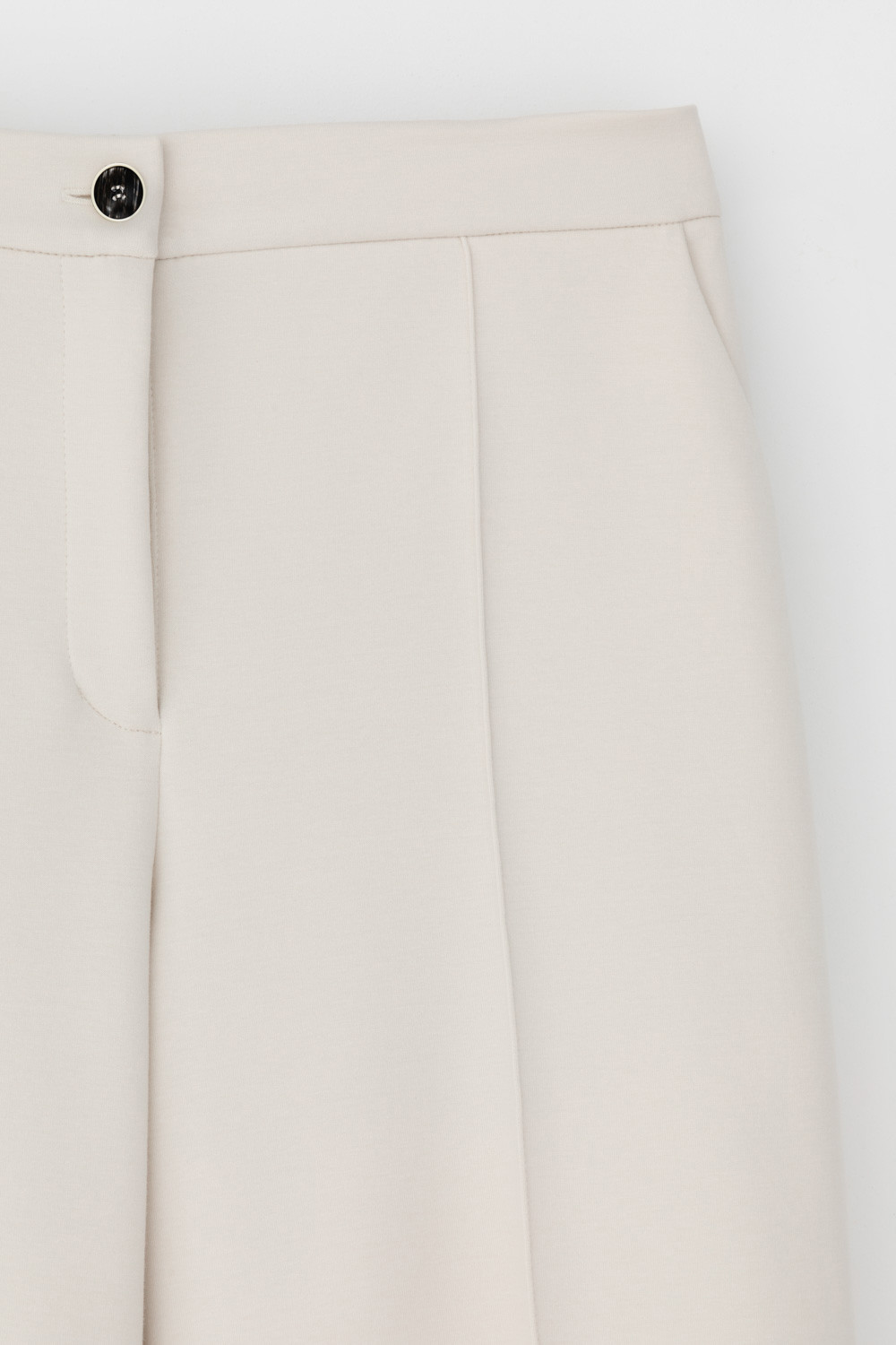 Брюки женские для мам, артикул: ЕВТ 4139, цвет: светло-бежевый, фото 6