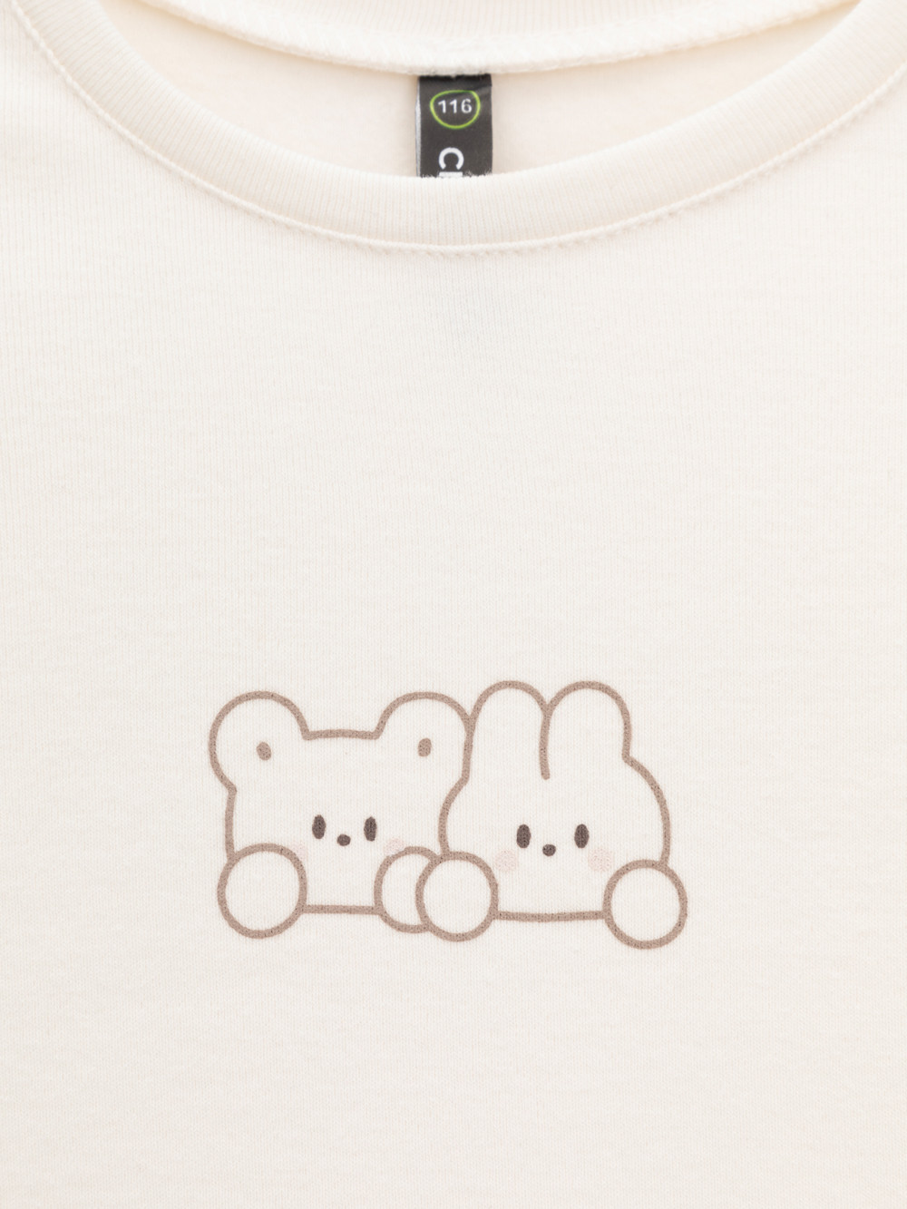 Лонгсливы для девочки, артикул: КР 302267, цвет: сахар, фото 6