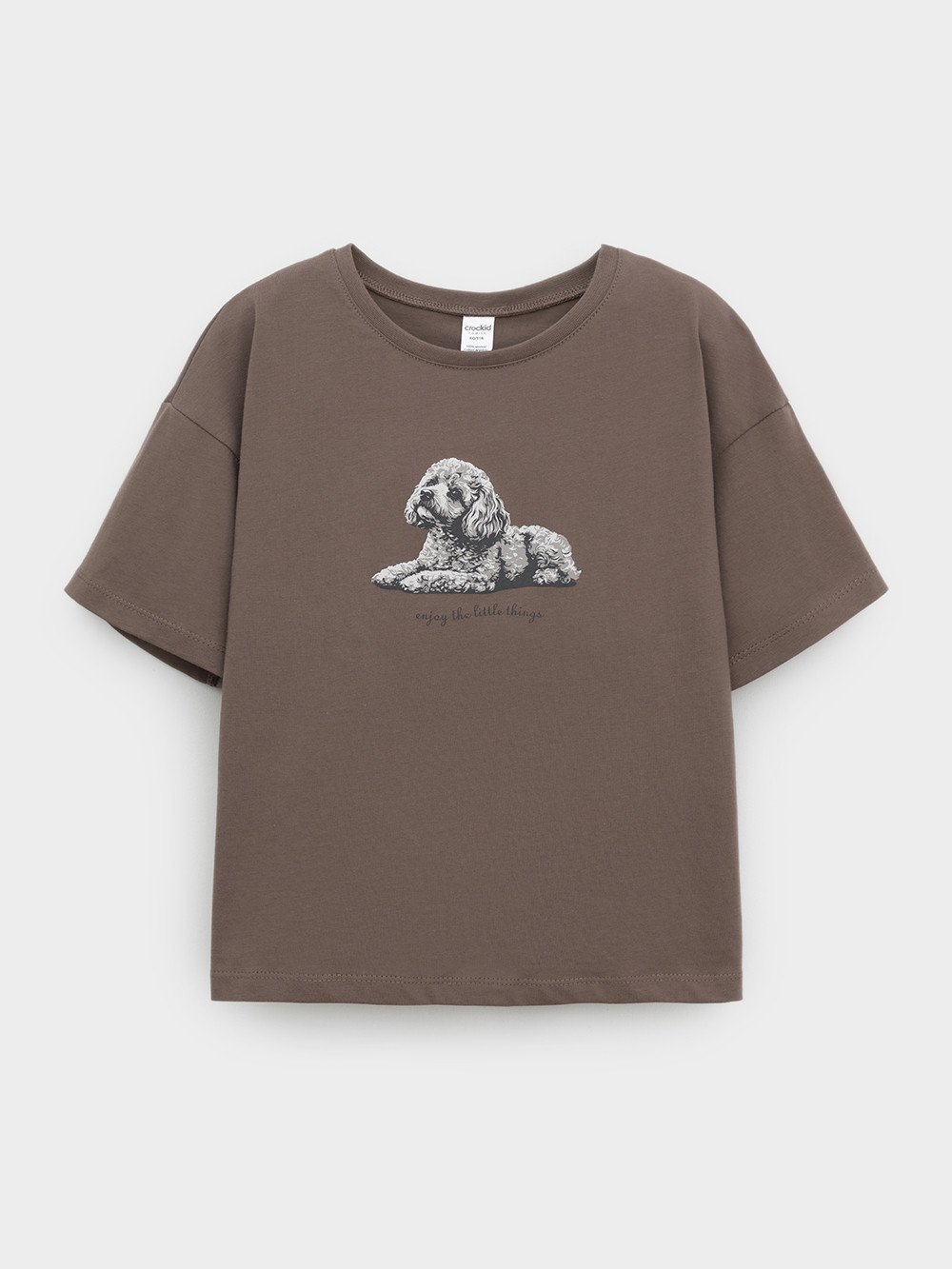 Пижама для девочки, артикул: МП 1658, цвет: коричневый, фото 6