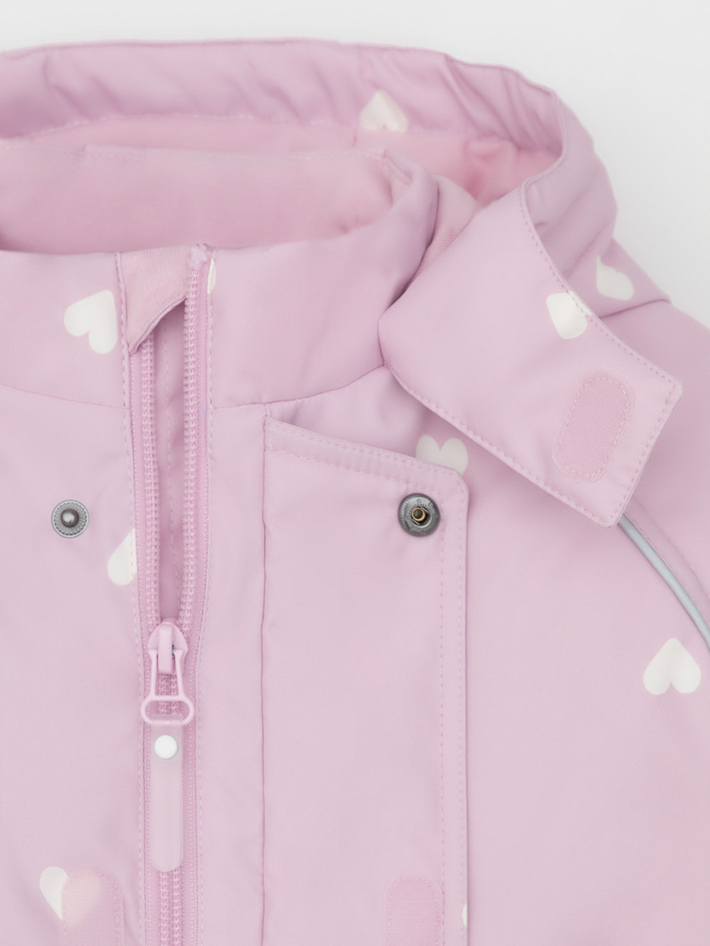 Комбинезоны утепленные для девочки, артикул: ВК 60085/н/47 Ал, цвет: розовый, фото 6