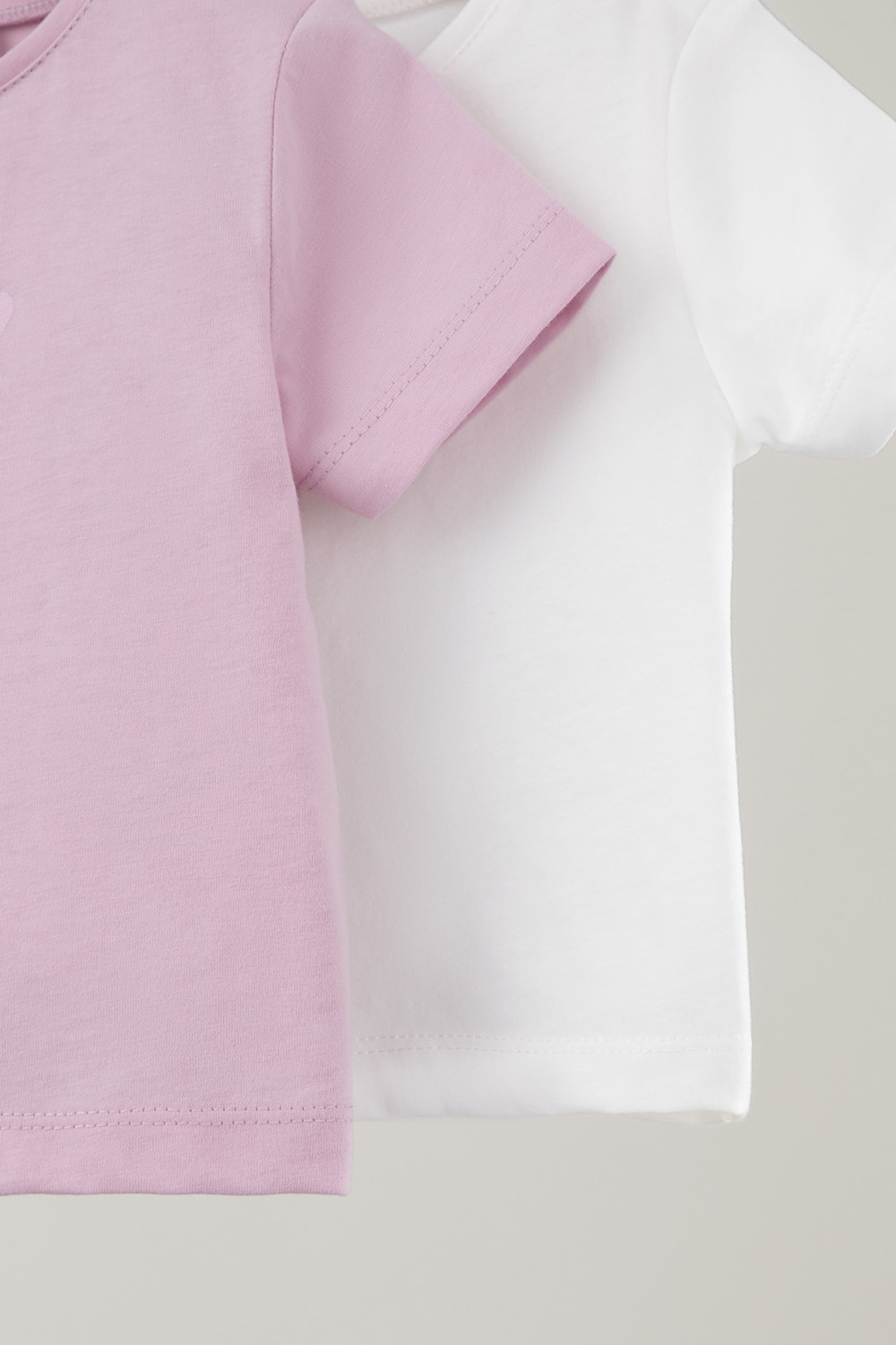 Футболка для новорожденных, артикул: К 302759-2уп, цвет: сахар, фото 6