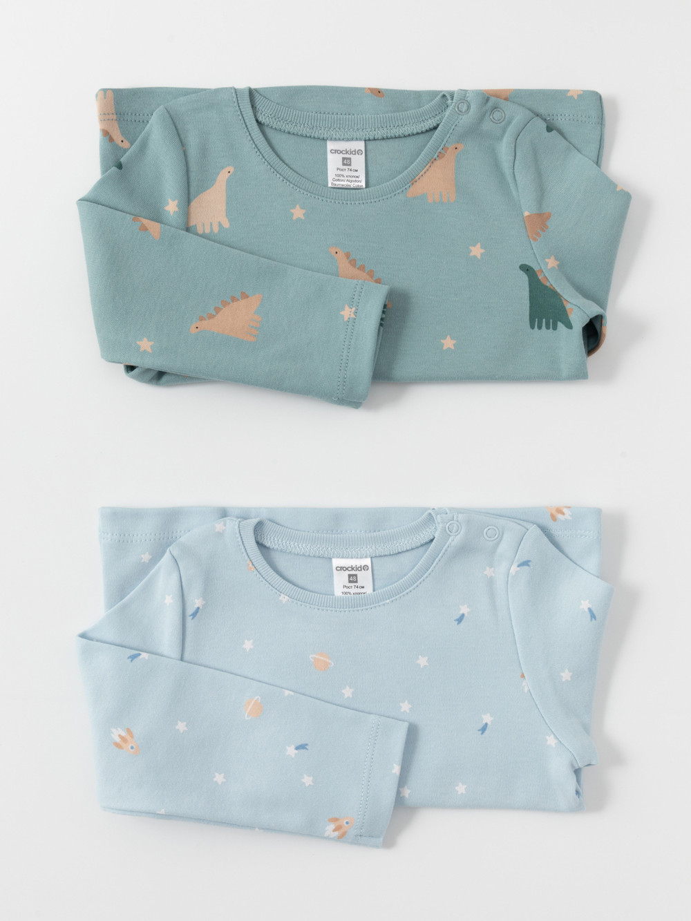 Джемпер для новорожденных, артикул: К 301944-2уп, цвет: голубой, фото 6