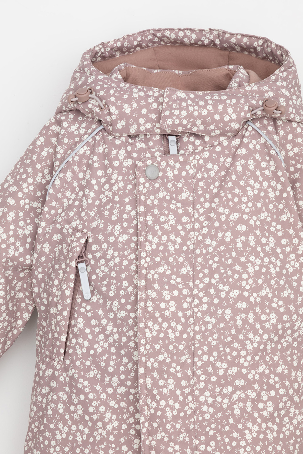 Комбинезоны утепленные для девочки, артикул: ВК 60032/н/46 Ал, цвет: розовый, фото 6