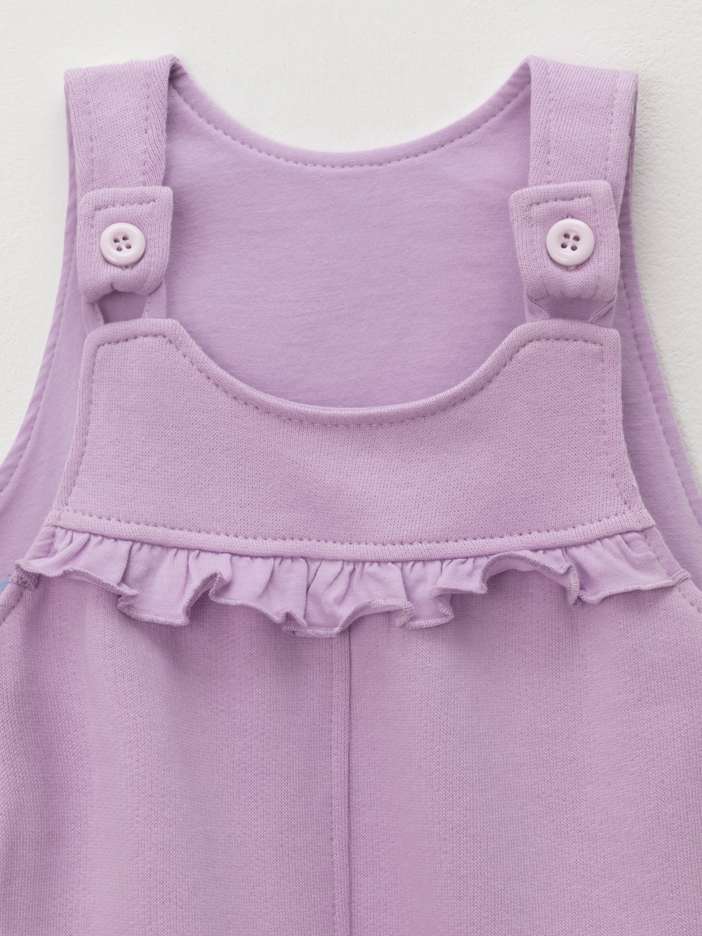 Полукомбинезон для девочки, артикул: КР 6560, цвет: фиолетовый, фото 6