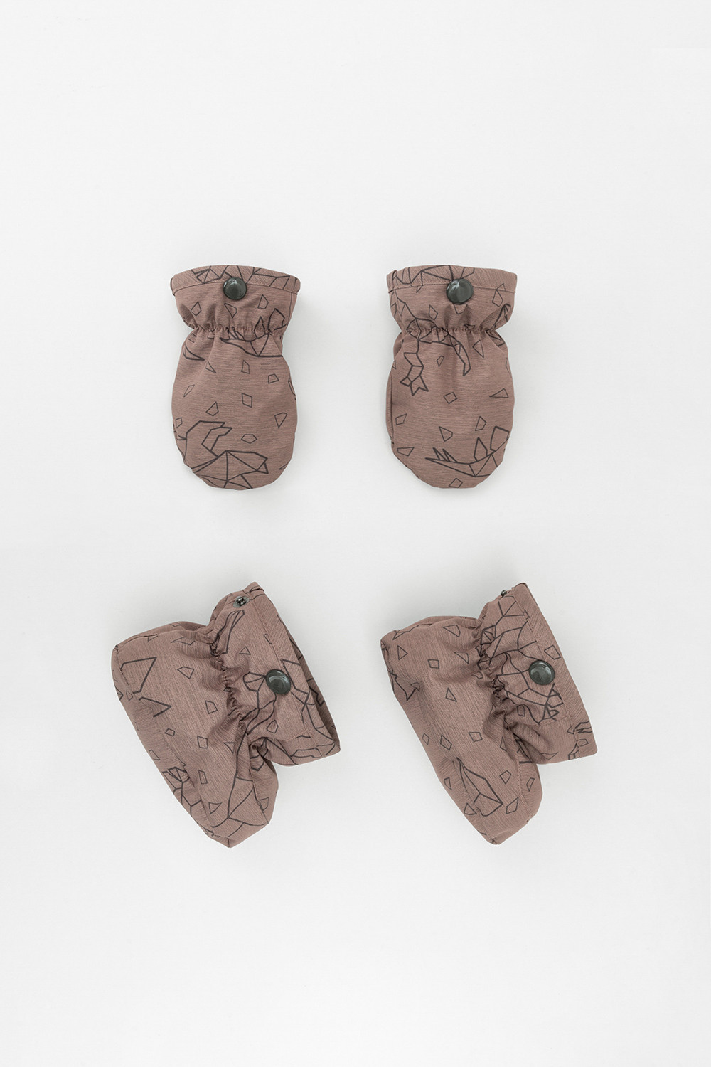 Комбинезоны утепленные для мальчика, артикул: ВК 60041/н/16 Ал, цвет: коричневый, фото 6