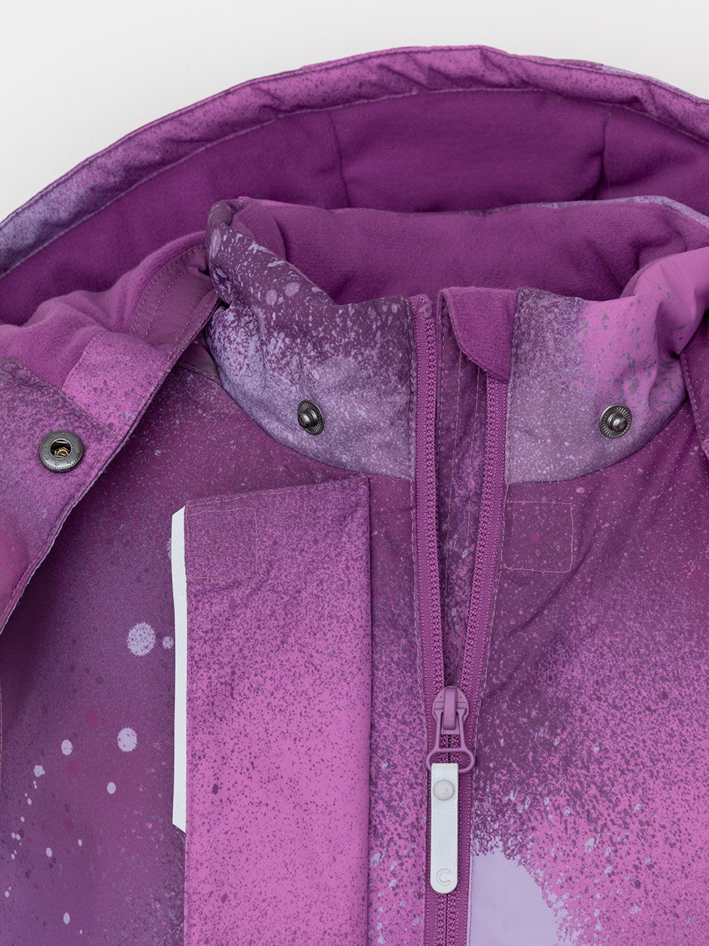 Куртка для девочки, артикул: ВК 38120/н/6 ГР, цвет: фиолетовый, фото 6