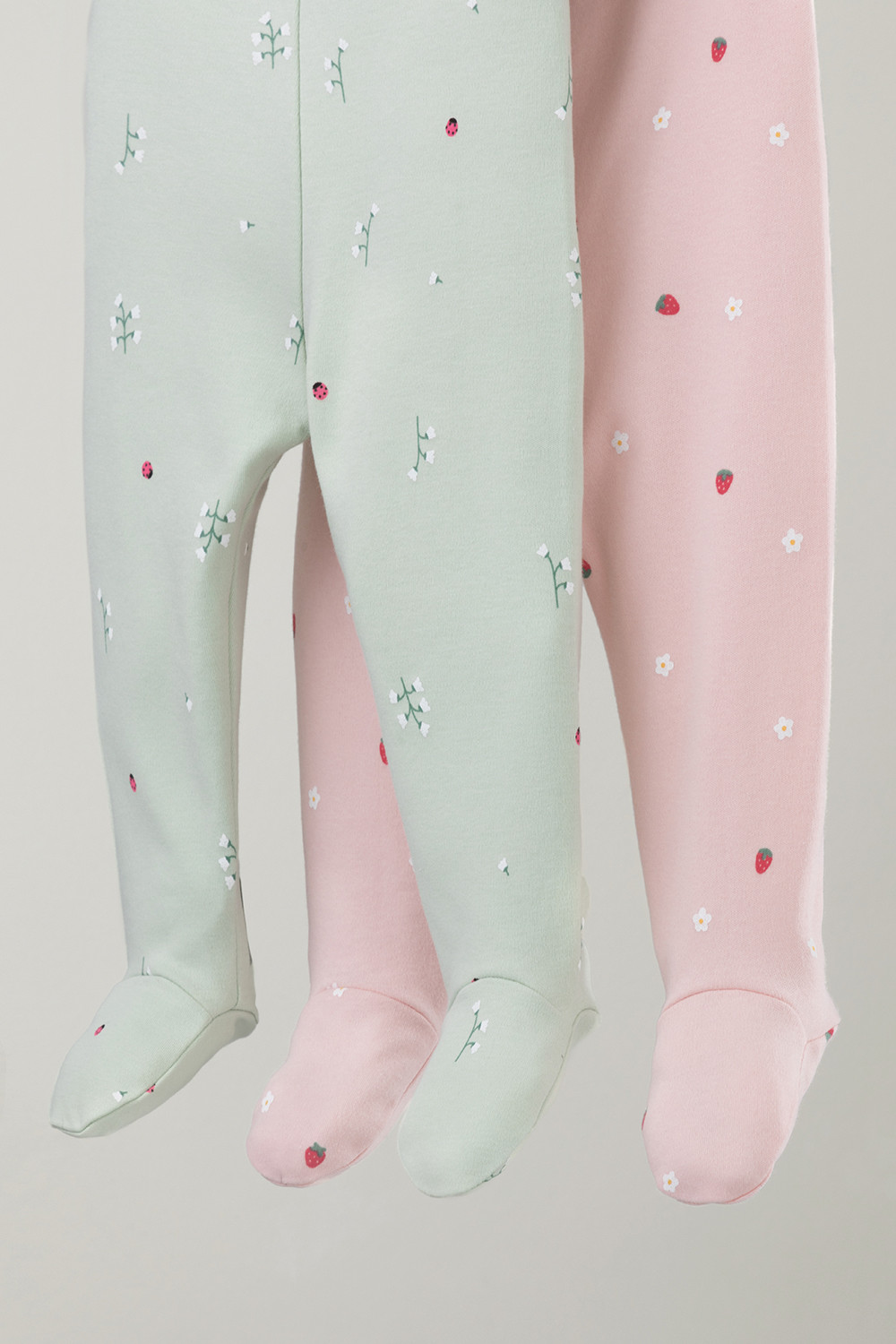 Ползунки для новорожденных, артикул: К 400220-2уп, цвет: зеленый, фото 6