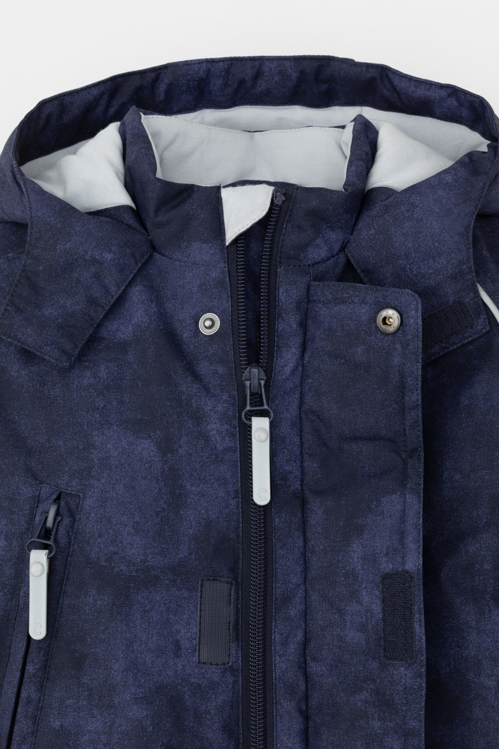 Комбинезоны утепленные для мальчика, артикул: ВК 60085/н/41 ГР, цвет: синий, фото 6