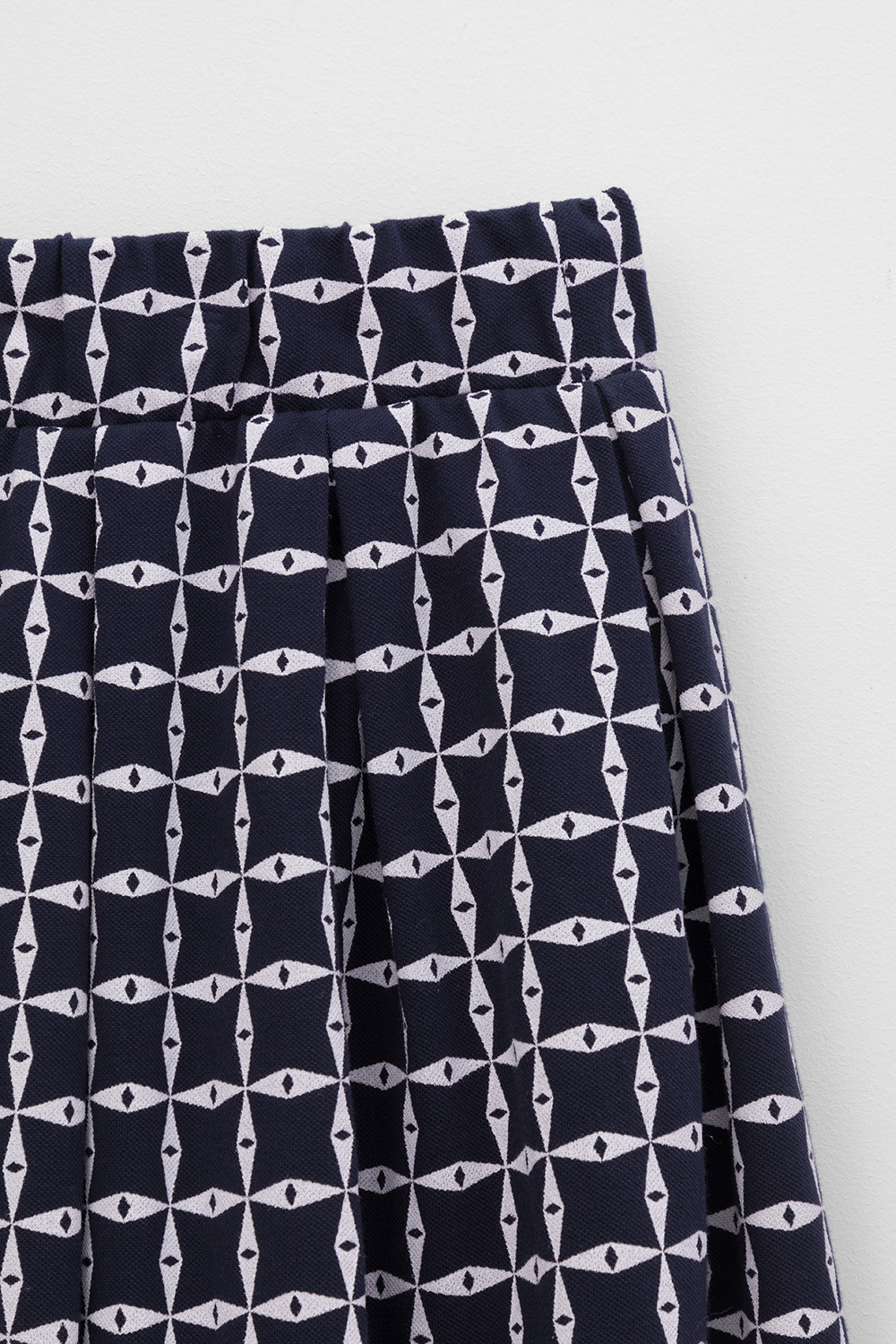 Юбки женские для мам, артикул: ЕВТ 7013, цвет: темно-синий, фото 6