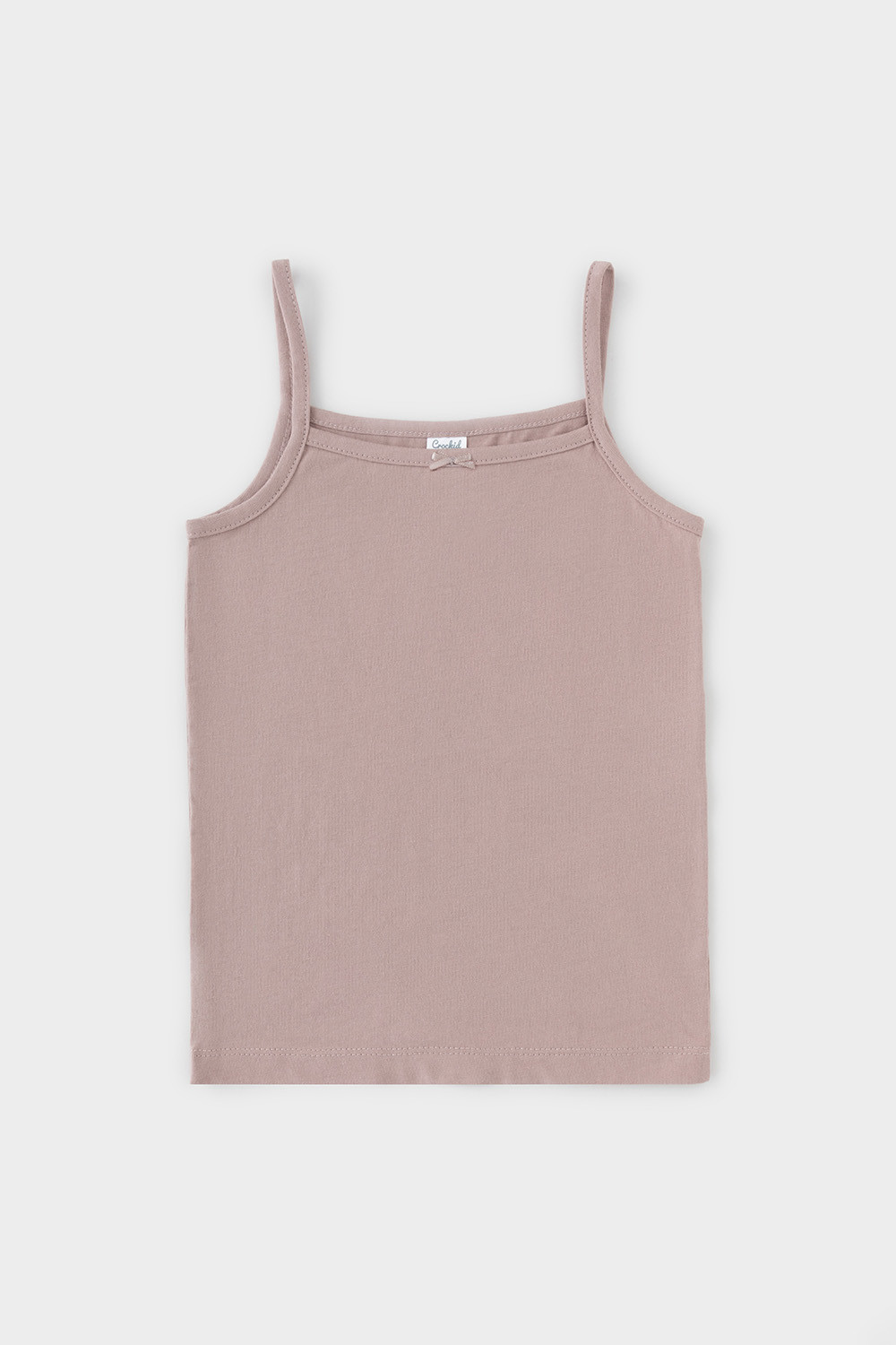 Майки для девочки, артикул: К 1187-2уп, цвет: кофейный, фото 6