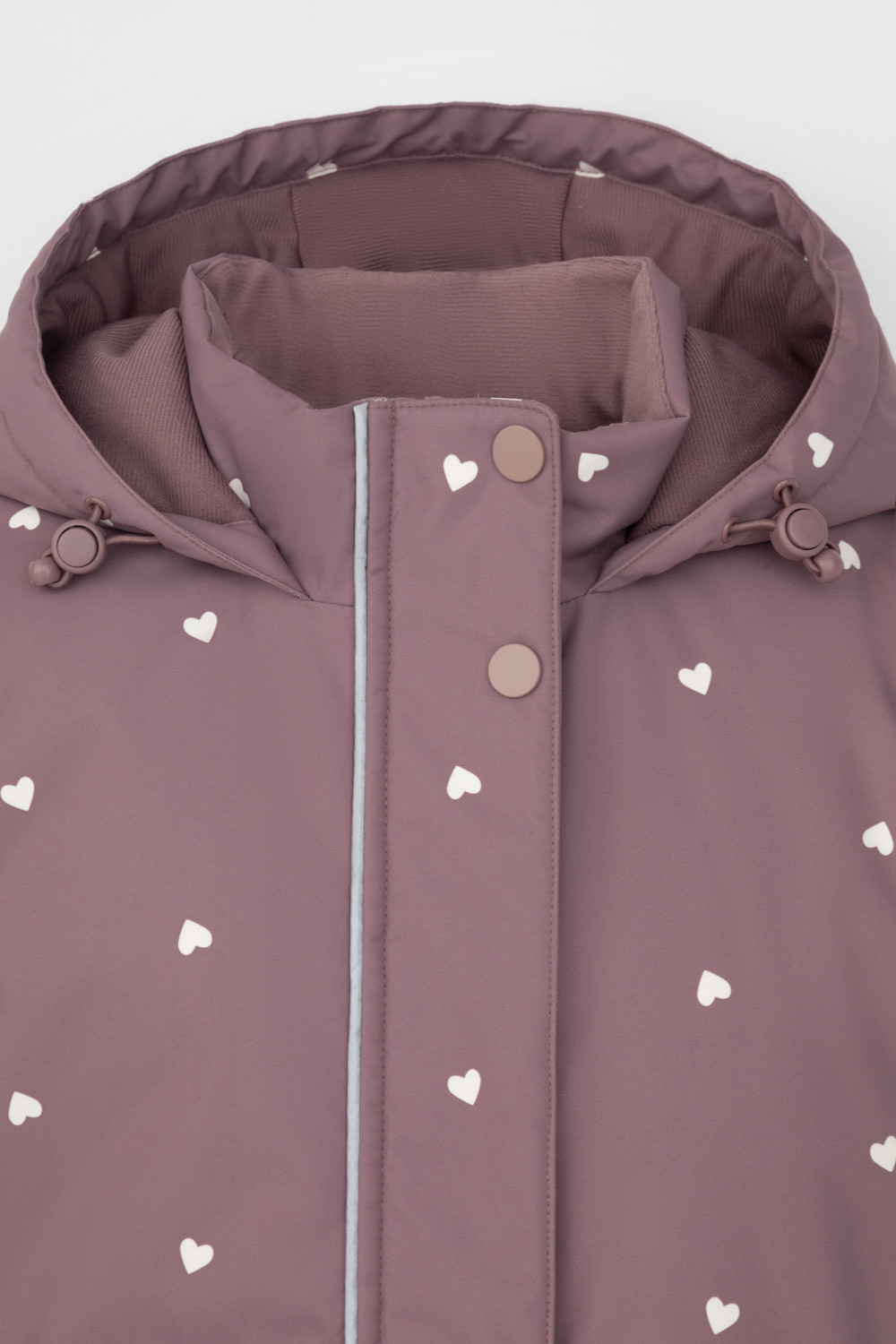 Куртка для девочки, артикул: ВК 38111/н/3 ГР, цвет: фиолетовый, фото 6