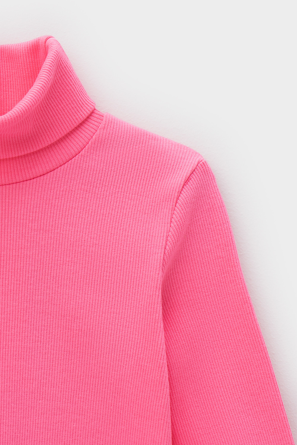 Водолазки для девочки, артикул: К 3070, цвет: ярко-розовый, фото 6