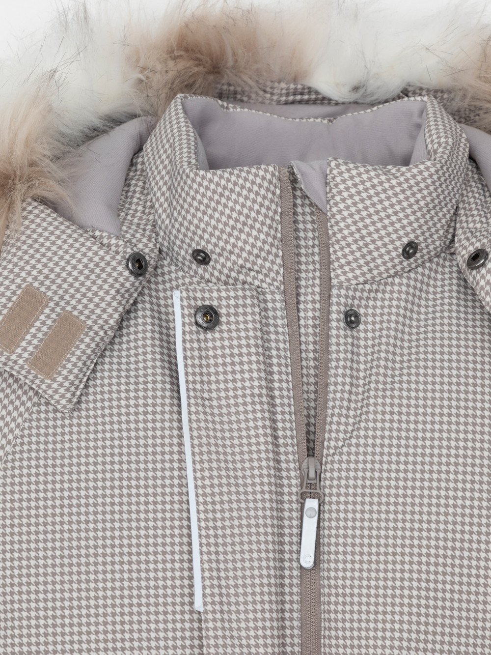 Куртка для девочки, артикул: ВК 38124/н/2 ГР, цвет: бежевый, фото 6