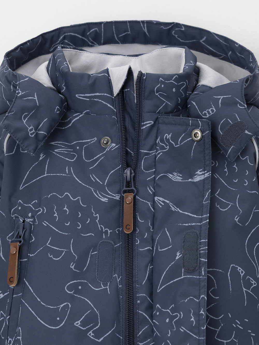 Комбинезоны утепленные для мальчика, артикул: ВК 60085/н/83 Ал, цвет: синий, фото 6