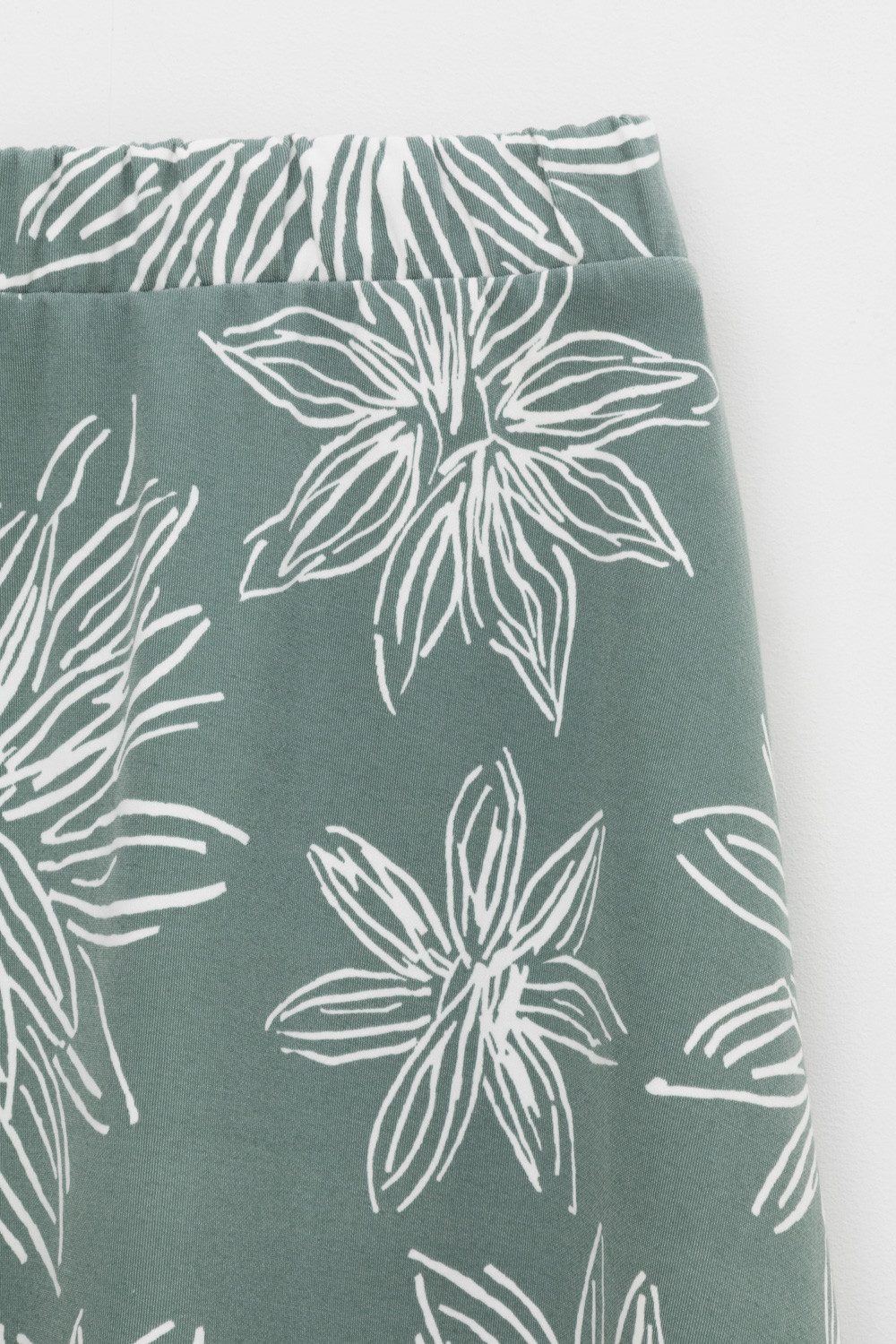 Юбки женские для мам, артикул: ЕВТ 7029, цвет: зеленый, фото 6