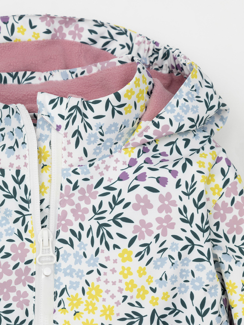 Куртка для девочки, артикул: ВК 32118/н/4 УЗГ, цвет: белый, фото 6