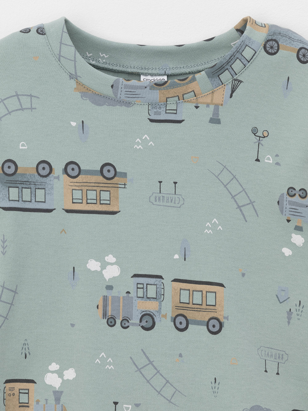 Пижама для мальчика, артикул: К 1552, цвет: голубой, фото 6