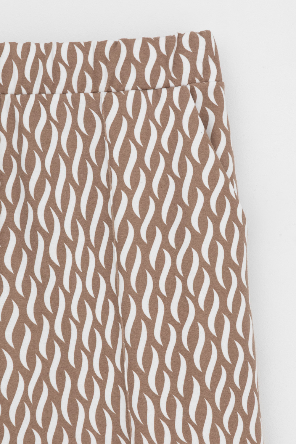 Брюки женские для мам, артикул: ЕВТ 4151, цвет: бежевый, фото 6